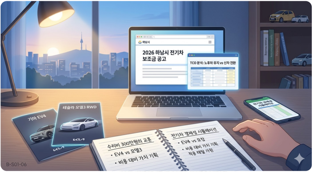 2026년 하남시 전기차 보조금