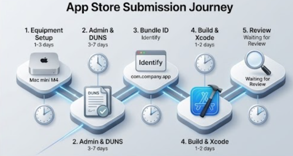 앱스토어 등록 방법 2단계