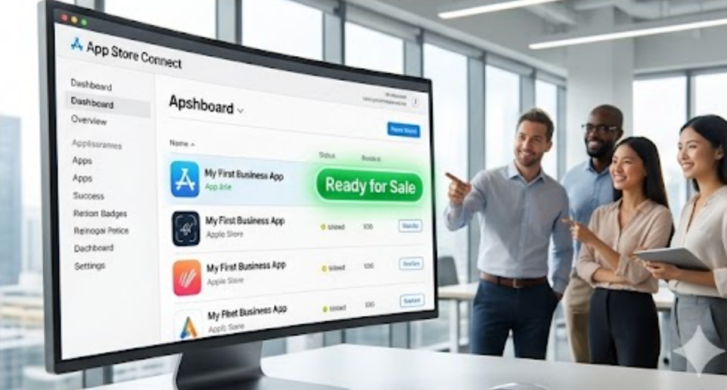 앱스토어 등록 방법 4단계